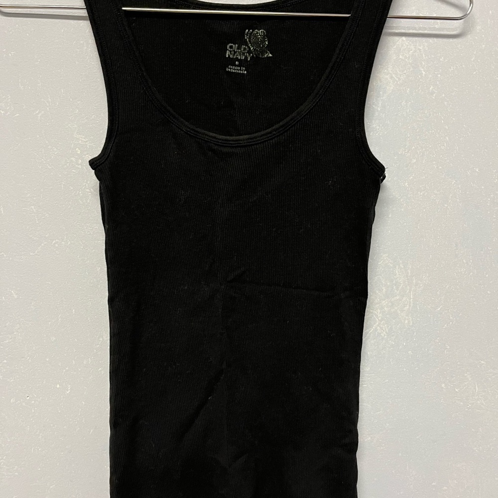 Old Navy Ladies Black Tank Top - Size Small
